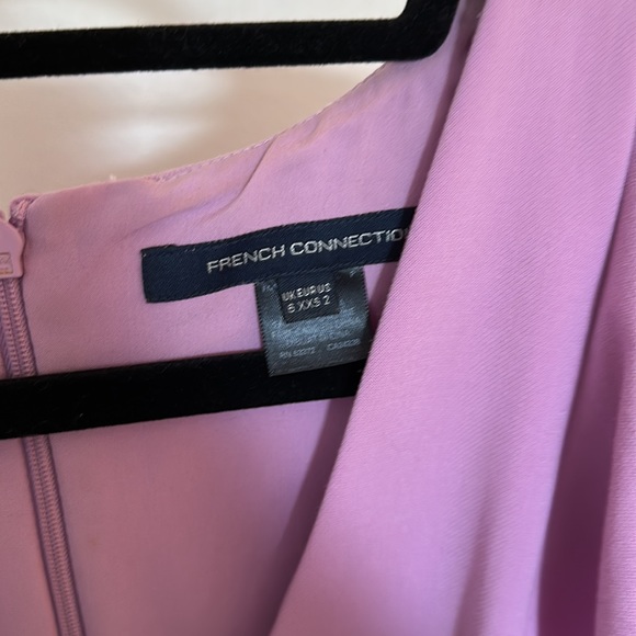 Whisper Ruffle V Neck Mini Dress - Picture 3 of 3